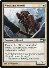 Mastim Torno-de-Guerra / Warclamp Mastiff - Magic: The Gathering - MoxLand