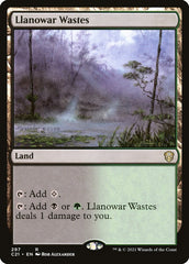 Regiões Agrestes de Llanowar / Llanowar Wastes - Magic: The Gathering - MoxLand