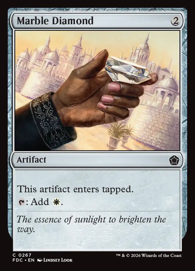 Diamante de Mármore / Marble Diamond - Magic: The Gathering - MoxLand