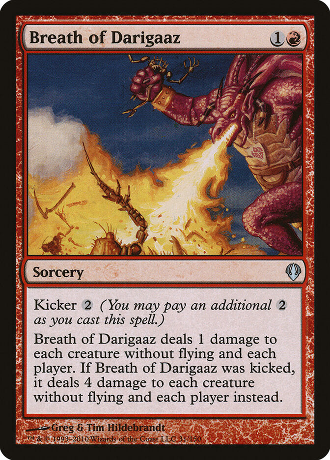 Bafo de Darigaaz / Breath of Darigaaz - Magic: The Gathering - MoxLand
