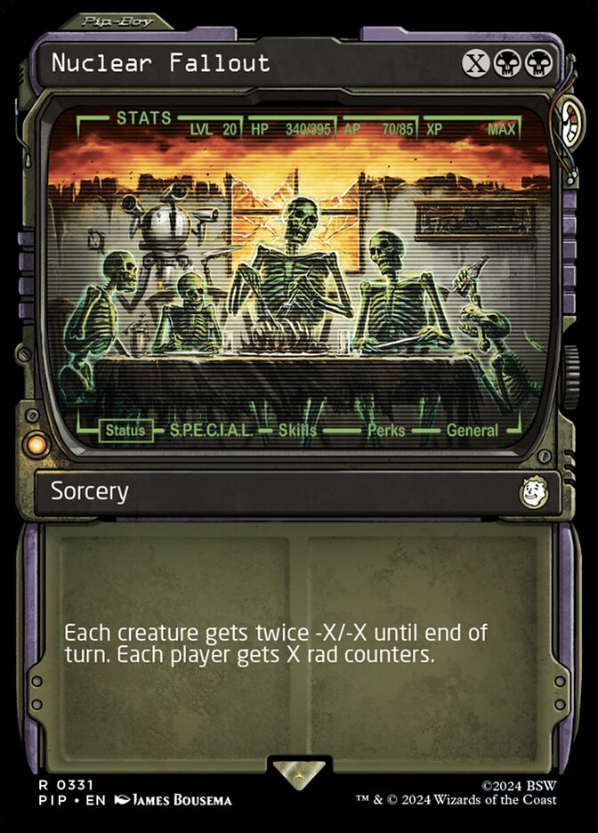 Nuclear Fallout - Magic: The Gathering - MoxLand