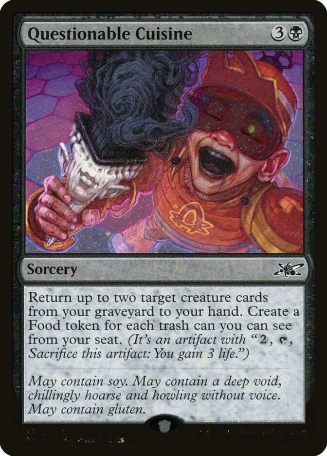Questionable Cuisine - Magic: The Gathering - MoxLand