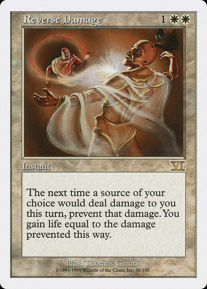 Reverter Dano / Reverse Damage - Magic: The Gathering - MoxLand