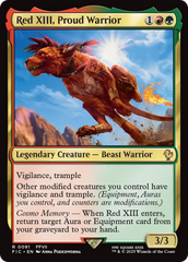 Red XIII, Proud Warrior - Magic: The Gathering - MoxLand