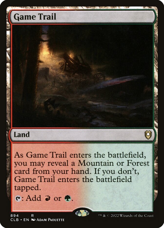 Trilha de Caça / Game Trail - Magic: The Gathering - MoxLand