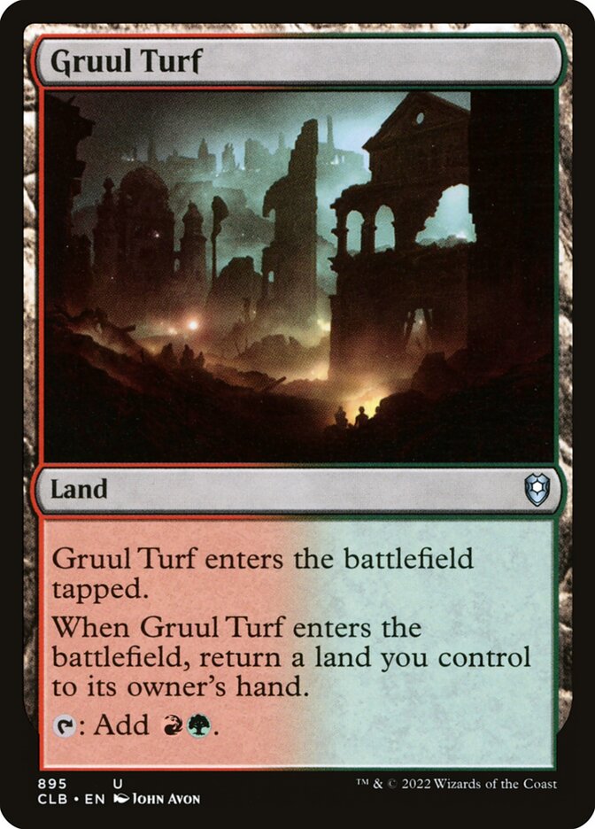 Gleba Gruul / Gruul Turf - Magic: The Gathering - MoxLand