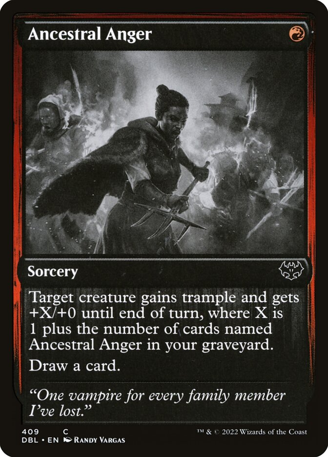 Raiva Ancestral / Ancestral Anger - Magic: The Gathering - MoxLand
