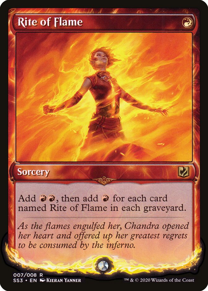 Rito da Chama / Rite of Flame - Magic: The Gathering - MoxLand