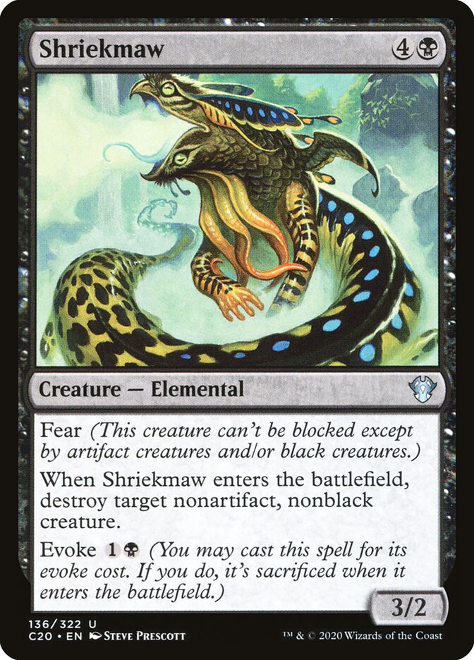 Bocarra Ululante / Shriekmaw - Magic: The Gathering - MoxLand