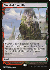 Contraforte Arborizado / Wooded Foothills - Magic: The Gathering - MoxLand