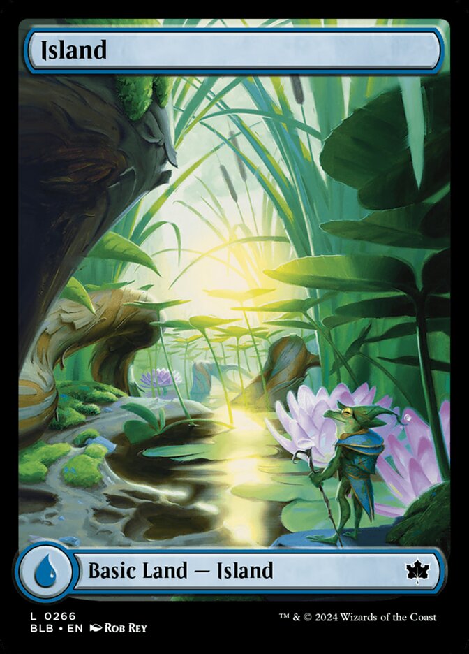 Ilha / Island - Magic: The Gathering - MoxLand