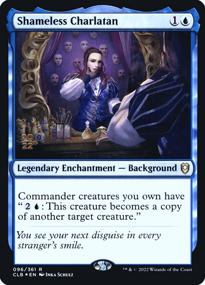 Charlatão Descarado / Shameless Charlatan - Magic: The Gathering - MoxLand