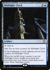 Relógio da Meia-noite / Midnight Clock - Magic: The Gathering - MoxLand