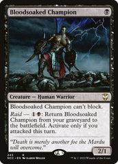 Campeão Banhado em Sangue / Bloodsoaked Champion - Magic: The Gathering - MoxLand