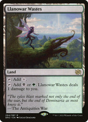 Regiões Agrestes de Llanowar / Llanowar Wastes - Magic: The Gathering - MoxLand