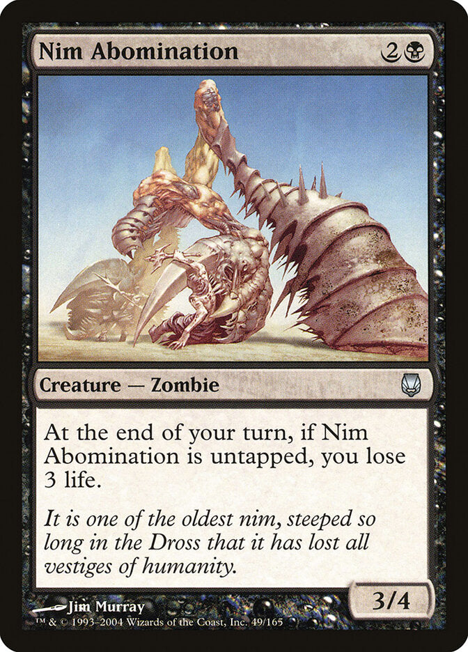 Abominação Nim / Nim Abomination - Magic: The Gathering - MoxLand