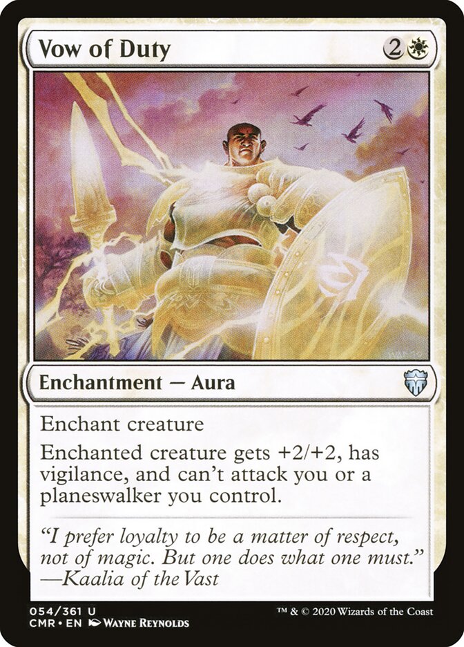 Voto do Dever / Vow of Duty - Magic: The Gathering - MoxLand