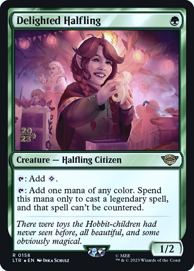 Pequenina Deliciada / Delighted Halfling - Magic: The Gathering - MoxLand
