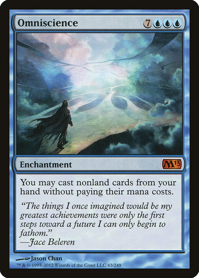 Onisciência / Omniscience - Magic: The Gathering - MoxLand