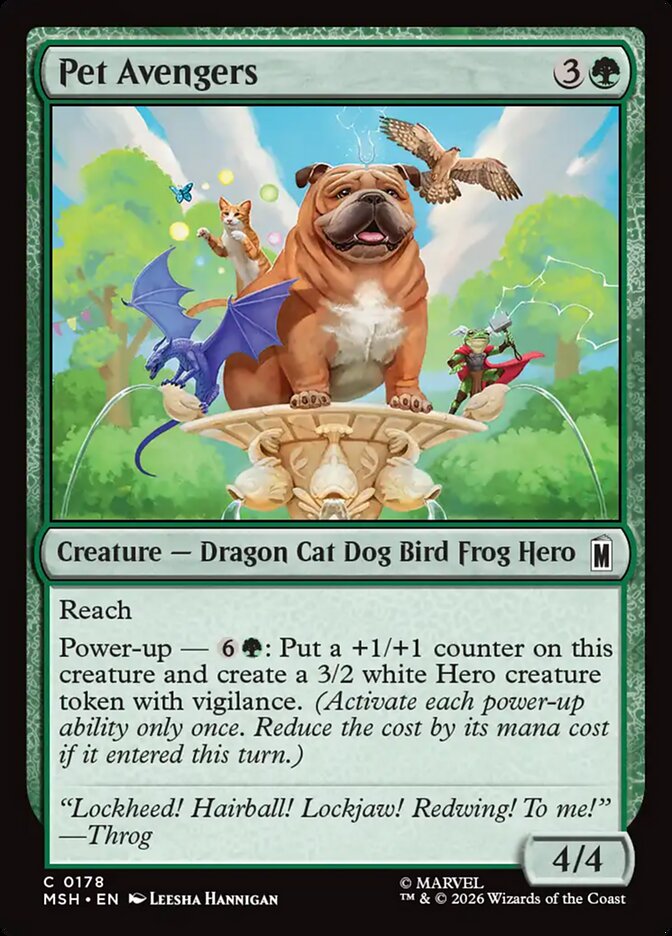 Pet Avengers - Magic: The Gathering - MoxLand