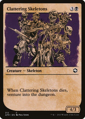 Esqueletos Chocalhantes / Clattering Skeletons - Magic: The Gathering - MoxLand