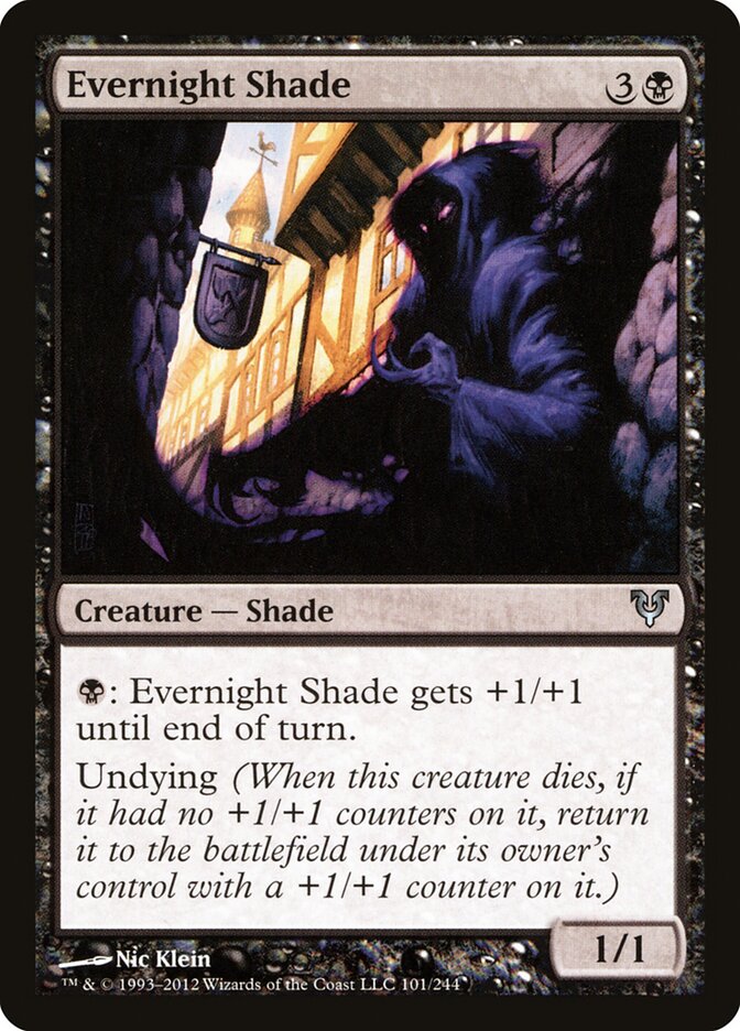 Sombra da Noite Perene / Evernight Shade - Magic: The Gathering - MoxLand