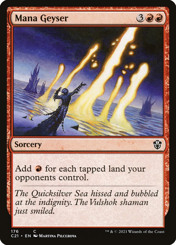 Gêiser de Mana / Mana Geyser - Magic: The Gathering - MoxLand