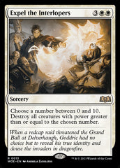 Expulsar os Intrusos / Expel the Interlopers - Magic: The Gathering - MoxLand