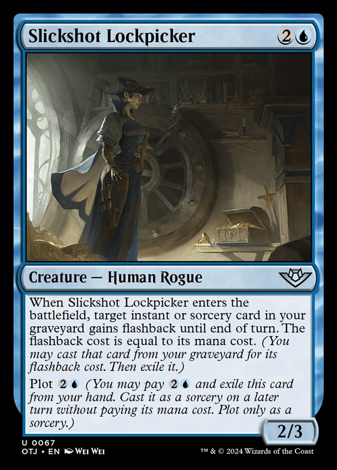 Arrombadora de Fechadura Tirofino / Slickshot Lockpicker - Magic: The Gathering - MoxLand