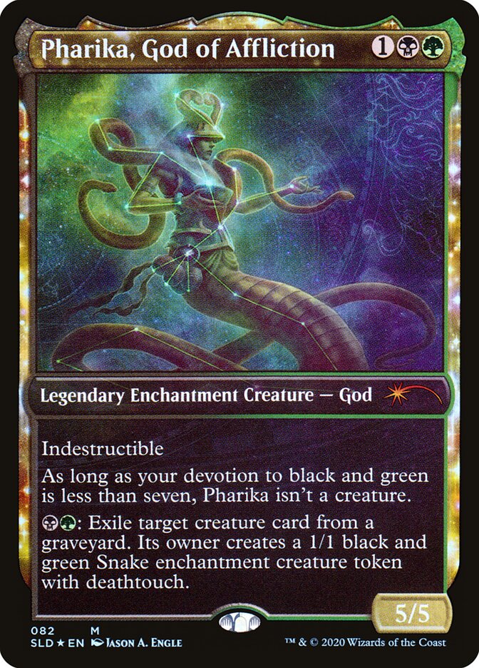 Fárica, Deusa do Padecimento / Pharika, God of Affliction - Magic: The Gathering - MoxLand