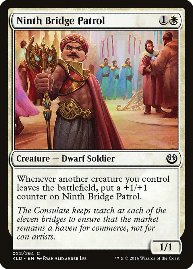 Patrulheiro da Nona Ponte / Ninth Bridge Patrol - Magic: The Gathering - MoxLand
