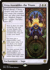 Urza Forma os Titãs / Urza Assembles the Titans - Magic: The Gathering - MoxLand