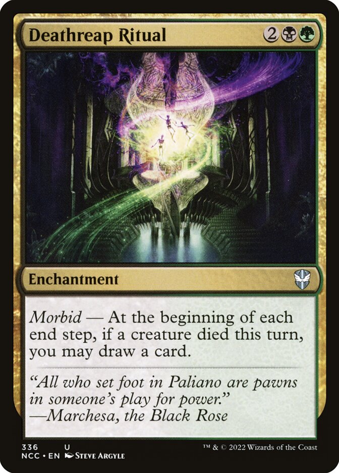 Ritual da Colheita Mortal / Deathreap Ritual - Magic: The Gathering - MoxLand