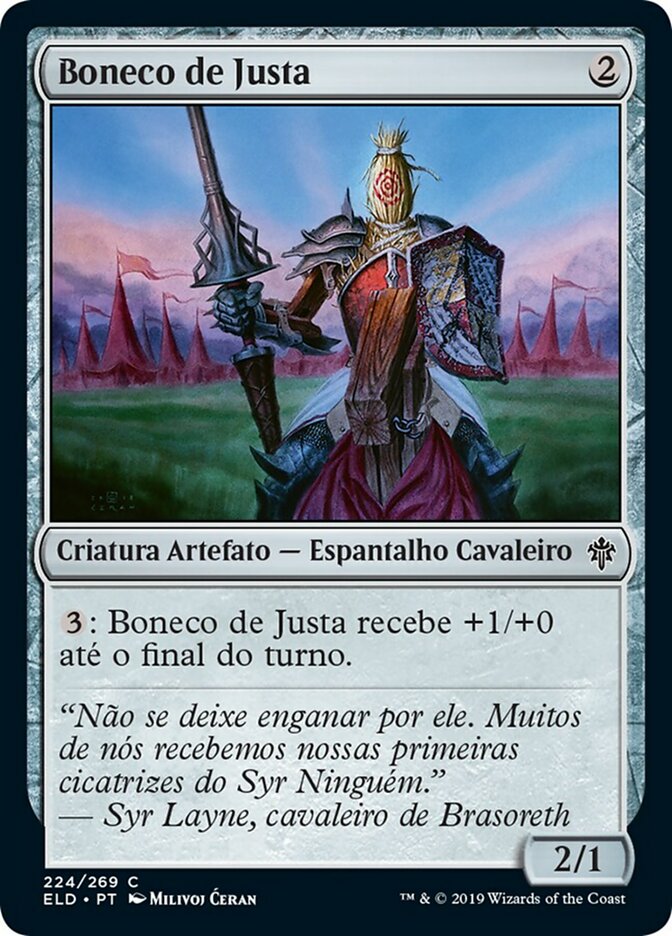 Boneco de Justa / Jousting Dummy - Magic: The Gathering - MoxLand