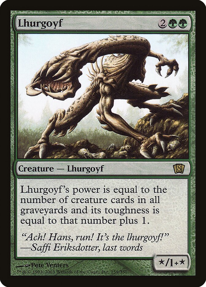 Lhurgoyf - Magic: The Gathering - MoxLand
