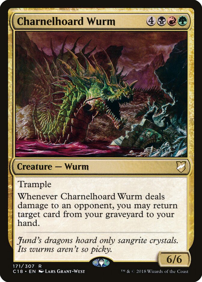 Vorme do Ossuário / Charnelhoard Wurm - Magic: The Gathering - MoxLand