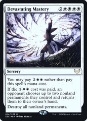Maestria Devastadora / Devastating Mastery - Magic: The Gathering - MoxLand