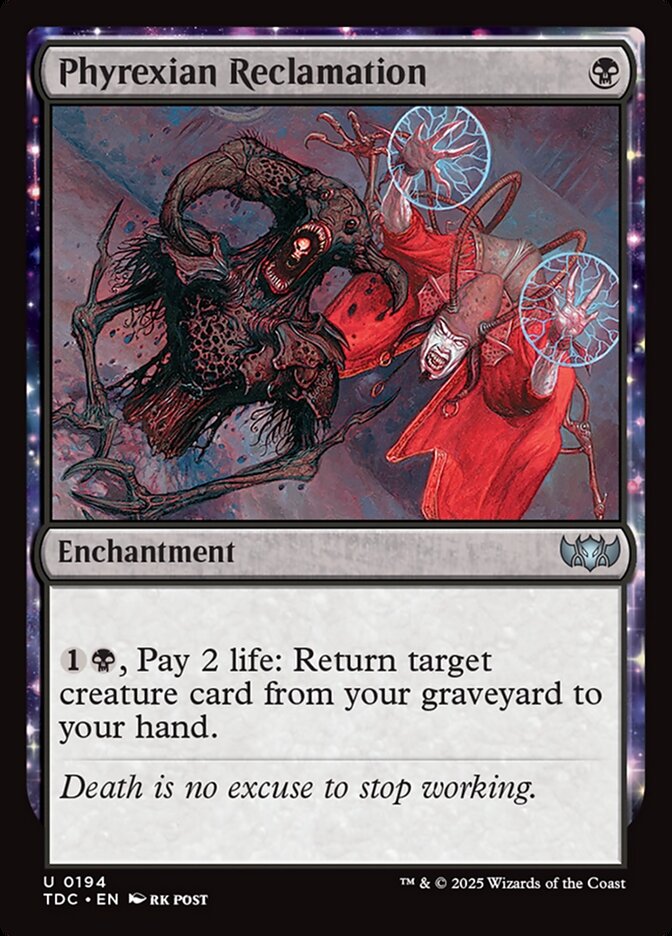Reclamação Phyrexiana / Phyrexian Reclamation - Magic: The Gathering - MoxLand