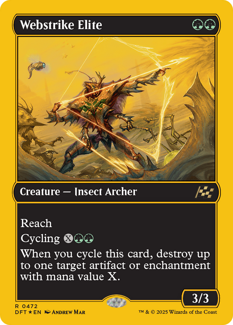 Lança-teia de Elite / Webstrike Elite - Magic: The Gathering - MoxLand