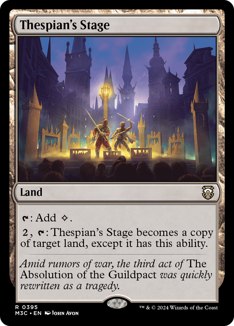 Palco Dramático / Thespian's Stage - Magic: The Gathering - MoxLand