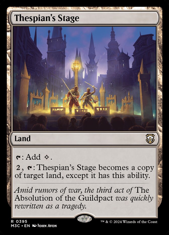 Palco Dramático / Thespian's Stage - Magic: The Gathering - MoxLand