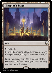 Palco Dramático / Thespian's Stage - Magic: The Gathering - MoxLand