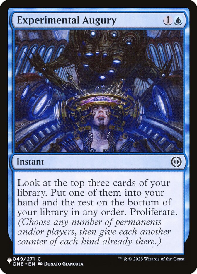 Augúrio Experimental / Experimental Augury - Magic: The Gathering - MoxLand