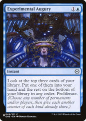 Augúrio Experimental / Experimental Augury - Magic: The Gathering - MoxLand