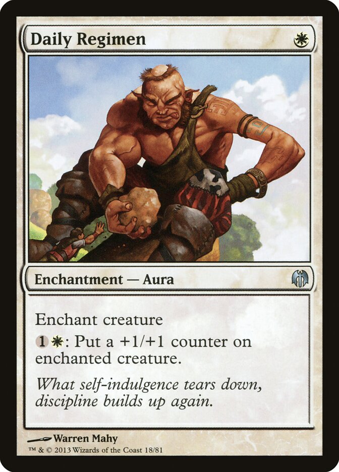 Regime Diário / Daily Regimen - Magic: The Gathering - MoxLand