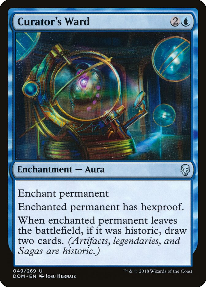 Proteção do Curador / Curator's Ward - Magic: The Gathering - MoxLand
