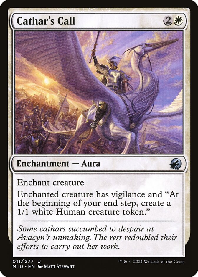 Chamado Cátaro / Cathar's Call - Magic: The Gathering - MoxLand