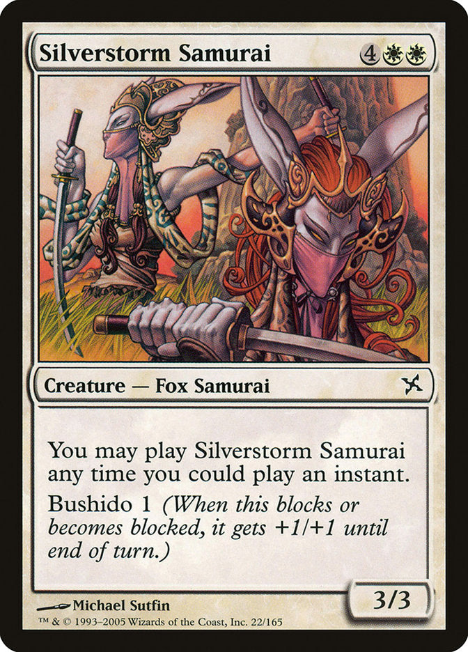 Samurai da Tempestade de Prata / Silverstorm Samurai - Magic: The Gathering - MoxLand