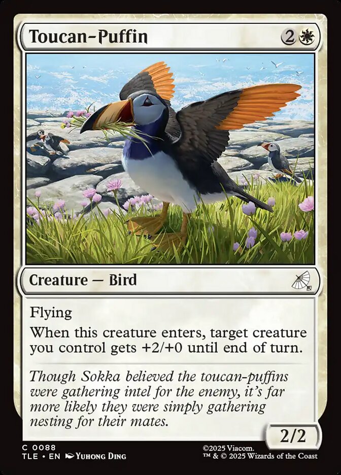 Tucano-do-mar / Toucan-Puffin - Magic: The Gathering - MoxLand