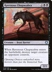 Chupacabra Voraz / Ravenous Chupacabra - Magic: The Gathering - MoxLand